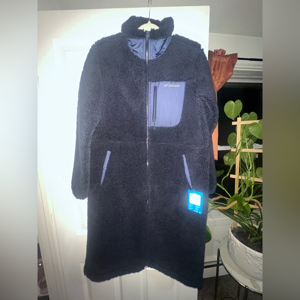 NWT Columbia Fleece Full Length Jacket